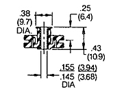 Standard Grommet Isolators without Ferrule (J-17736)