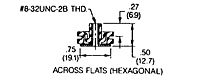 Standard Grommet Isolators with Threaded Ferrule (J-2924/J-2927)