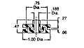 Standard Grommet Isolators without Ferrule (J-2924/J-2927)